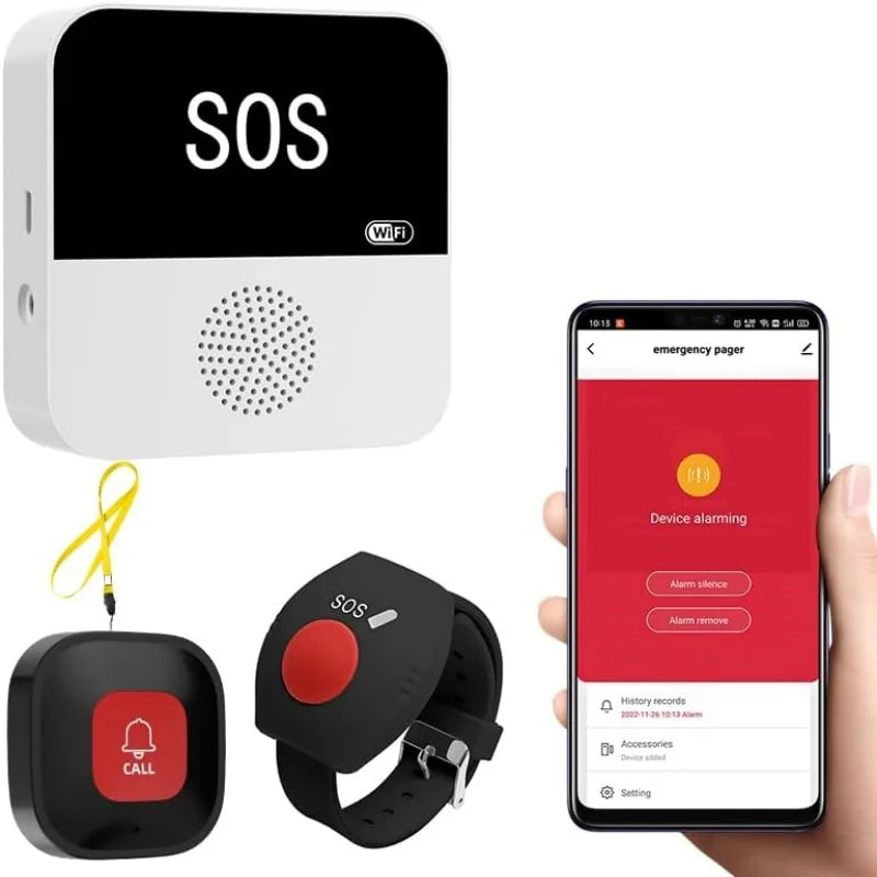 Système de bouton d'appel SOS